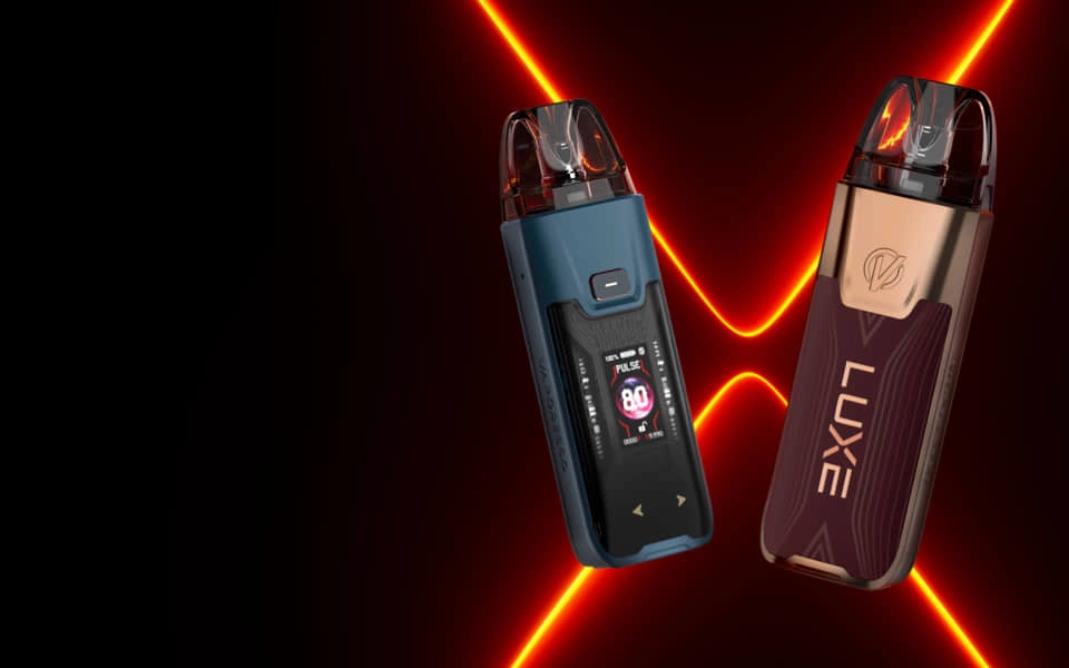 Vaporesso LUXE XR MAX 2 pod mod: kit de vapeo pod mod de 80 W mejorado con batería de 3200 mAh, resistencias de malla duales y efectos de iluminación dinámicos.