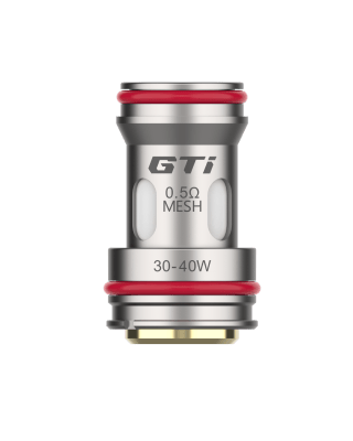 The compatible GTI 0.5Ω Mesh coil, a lower wattage option for the Armour dtl vape, providing a smooth direct to lung vape experience.