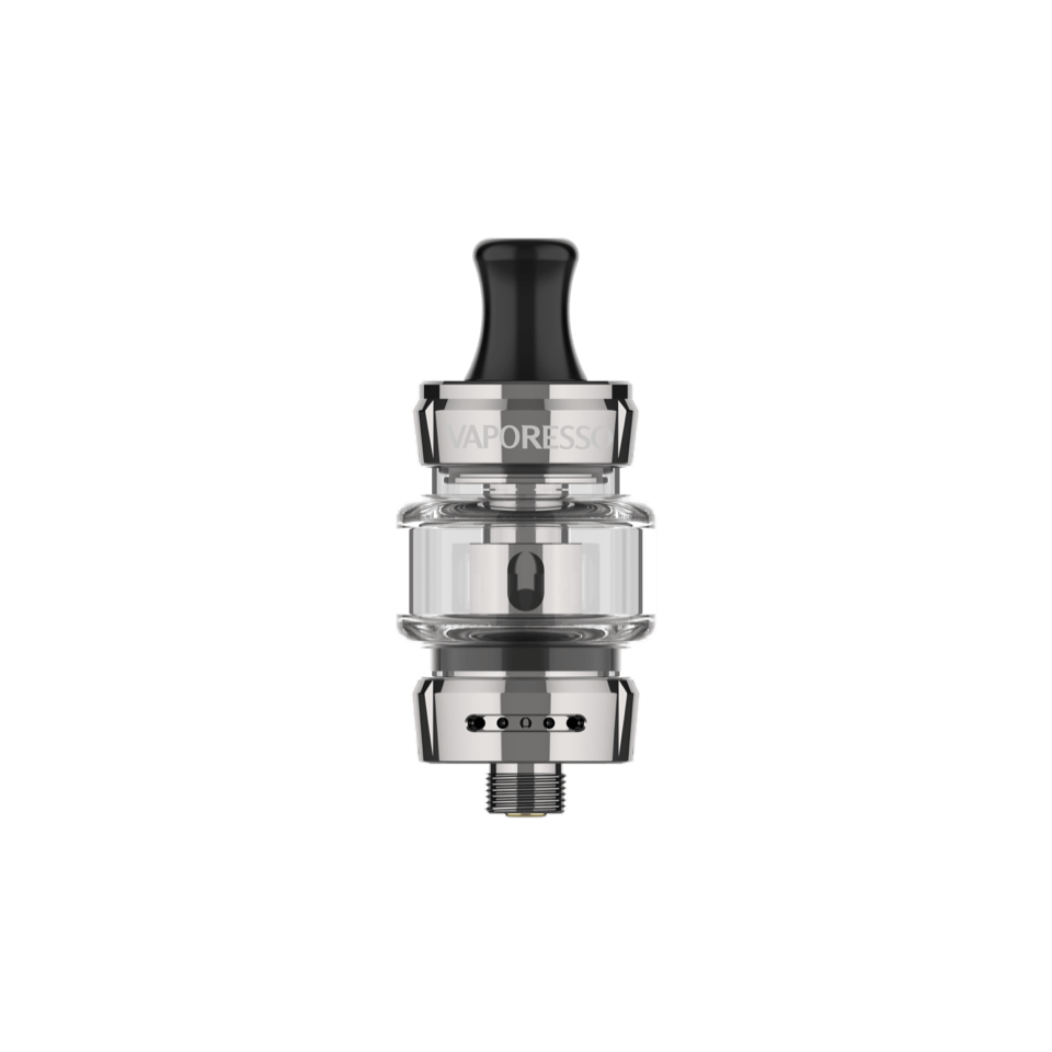 Vaporesso GTX Tank 18 – mesh coil compatible tank offering smooth flavor and moderate cloud production for MTL to RDL vaping.