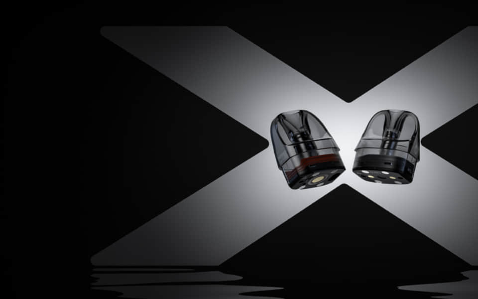 Vaporesso LUXE X POD: cartucho recargable con resistencia de malla integrada para vapeo MTL y RDL, compatible con los pod mods de la serie LUXE X.